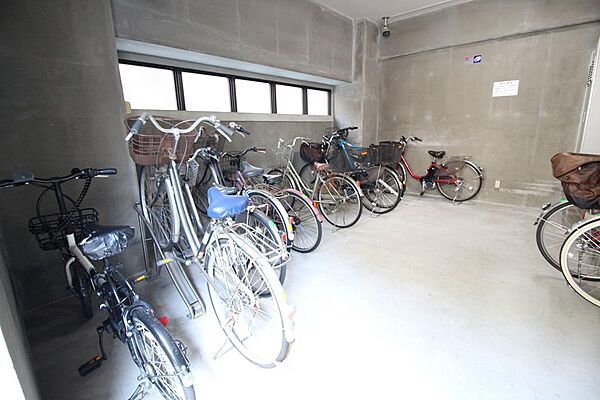 ■自転車置場も綺麗に整頓されています♪