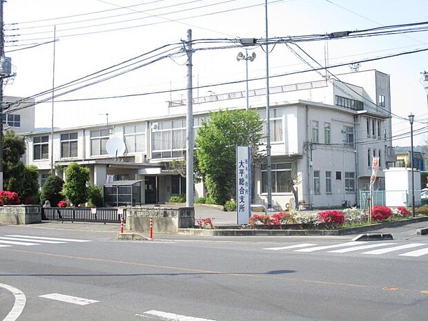 栃木市大平総合支所まで約2.1ｋｍ（車で5分）。諸手続きの際はこちらでご利用ください。
