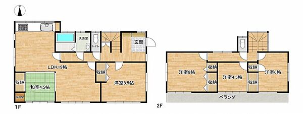 間取り：309000084877