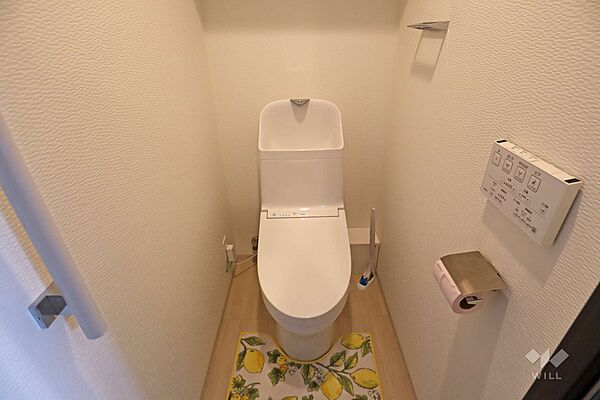トイレは節水の「4.8L洗浄」のタイプを使用。［2025年5月5日撮影］