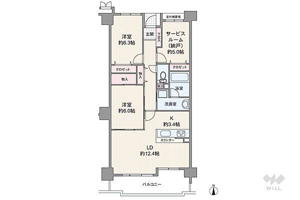 間取り：323000482558