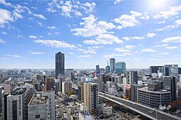 納屋橋を望む21階からの開放的な都心眺望