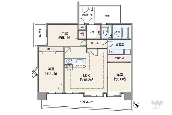 間取り：323000490535