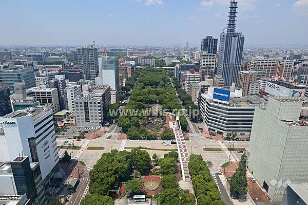 新・名古屋テレビ塔　中部電力ミライタワーの外観
