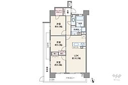 ファミリアーレ尾頭橋 3LDKの間取図画像