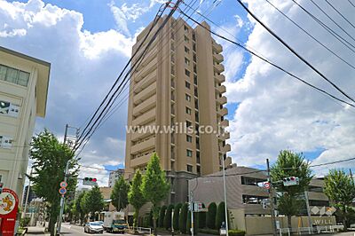 外観:ライオンズ代官町レジデンスの外観(北東側から) 外観:ライオンズ代官町レジデンスの外観(北東側から)