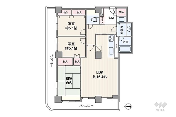 間取り：323000523861