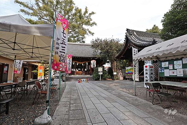 伊奴神社の外観