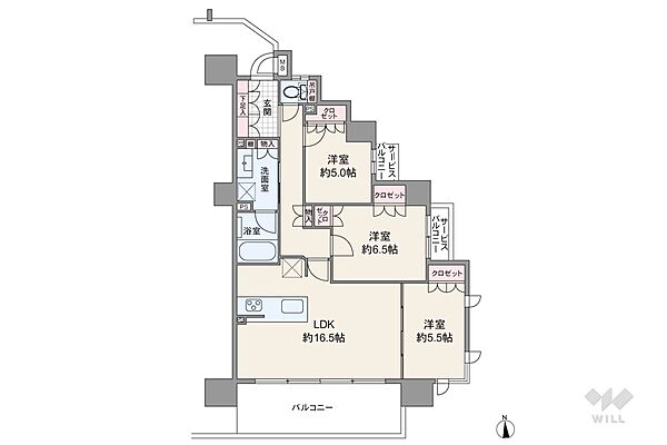 間取り：323000531846