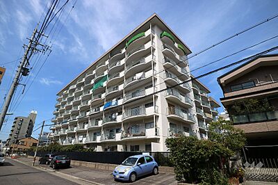外観：チサンマンション徳川町の外観（南東側から）