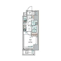 ＧＥＮＯＶＩＡ錦糸町ｓｋｙｇａｒｄｅｎ 6階1Kの間取り