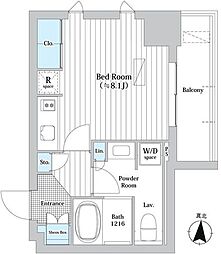間取図画像 ワンルーム