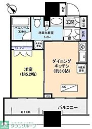 ステーションプラザタワー 1LDKの間取図画像