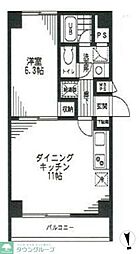 aterierdeC&K 1LDKの間取図画像