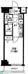 アイルリーヴァ向島 1Kの間取図画像