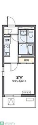レオネクストジラソーレ 1Kの間取図画像