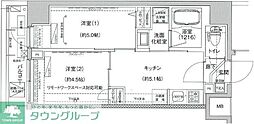 アイルプレミアム向島イースト 2Kの間取図画像