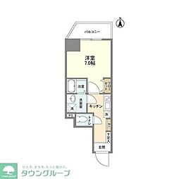 ブラウ本所一丁目 1Kの間取図画像