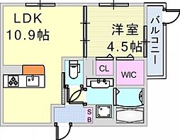 西新町駅 8.4万円