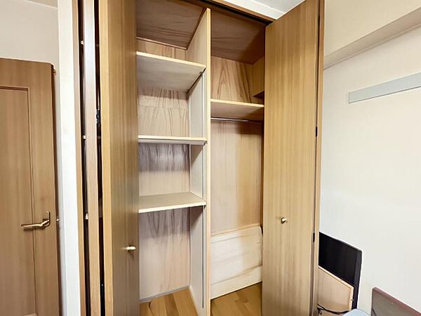 各居室収納完備のためお部屋を広くお使いになれます！