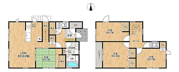 間取り：323000534208