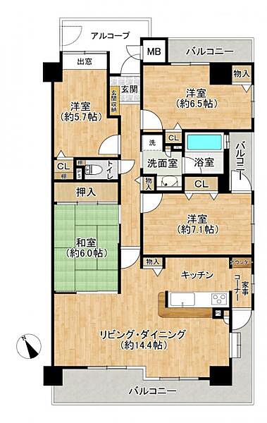 間取り：323000536552