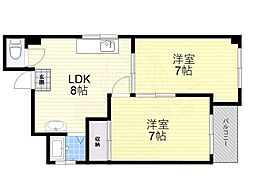 遠里小野ハイツ 5階