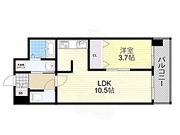 シスイル遠里小野 2階/-