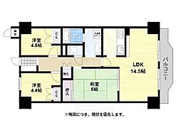 エンゼルハイム上野芝 4階