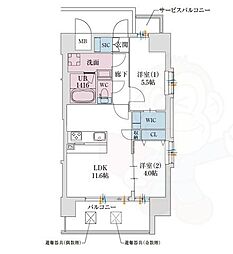 スプランディッドあびこ駅前DUE 7階/-