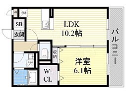 シャルマンシャンブル 1階/-
