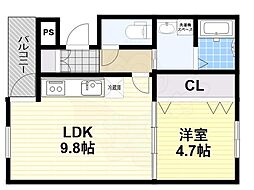J-BRIGHT長居公園 2階