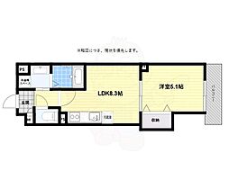 クリエオーレ新堂1 3階/-