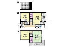 高見ノ里2丁目貸家