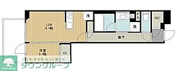 プラウドシティ武蔵浦和ステーションアリーナ 1LDKの間取図画像