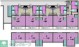 Ｗｉｌｌ　Ｇｒａｎｏ岩槻 208 2階1Kの間取り