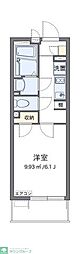 クレイノフラーズアントルポ 1Kの間取図画像