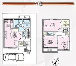 MIYABIIV 3LDKの間取図画像