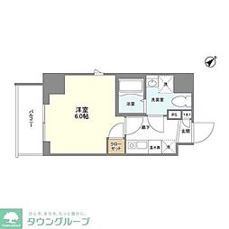 アクシーズグランデ浦和東仲町S 1Kの間取図画像