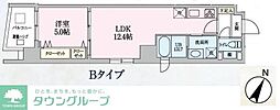 ルーチェ 1LDKの間取図画像