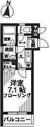 間取図画像 1K