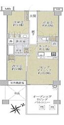 ライオンズクオーレ幕張マークスフォート 3LDKの間取図画像