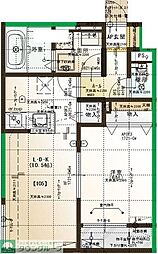 Belle Lead 幕張本郷 1LDKの間取図画像