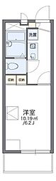 レオパレスアドミラブール 1Kの間取図画像