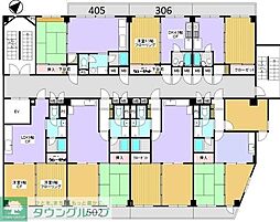 琴富第5ビルヴィラリッチ 1LDKの間取図画像