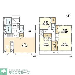 Kolet千葉旭町 4LDKの間取り