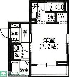 ルーチェ 1階1Kの間取り