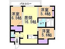 間取図画像 3LDK