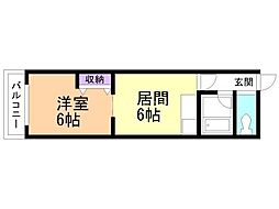 間取図画像 1DK