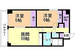 間取図画像 2SLDK